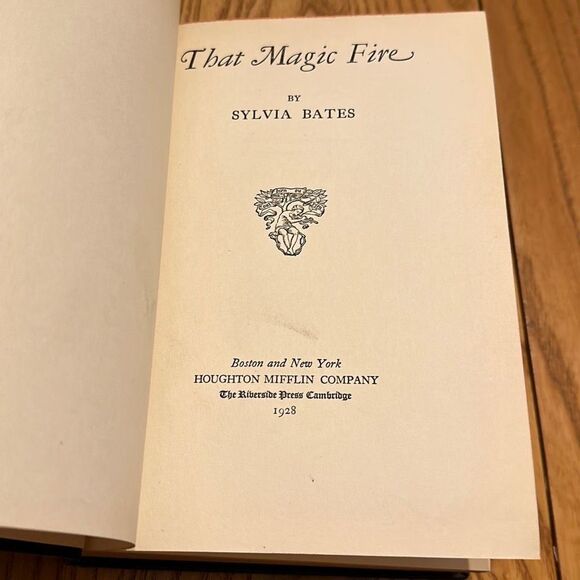 That Magic Fire by Sylvia Bates First‎ Edition 1928 - Picture 8 of 10